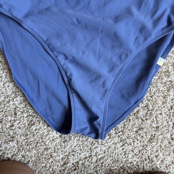 Summersalt Swimsuit Womens Size 12 One Piece Blue White Marina Colorblock - Picture 3 of 6